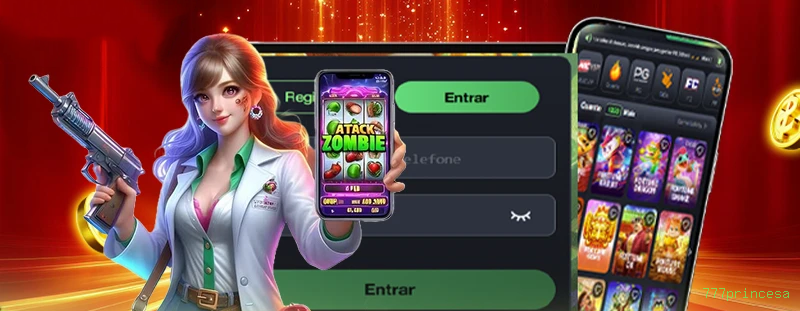 Interface do cassino ao vivo
